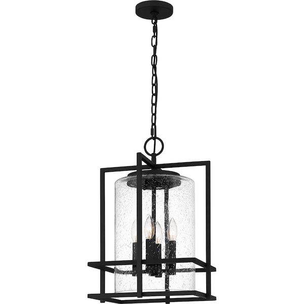 Quoizel Damien Pendant 4 Lights Earth Black DMN3514EK - main